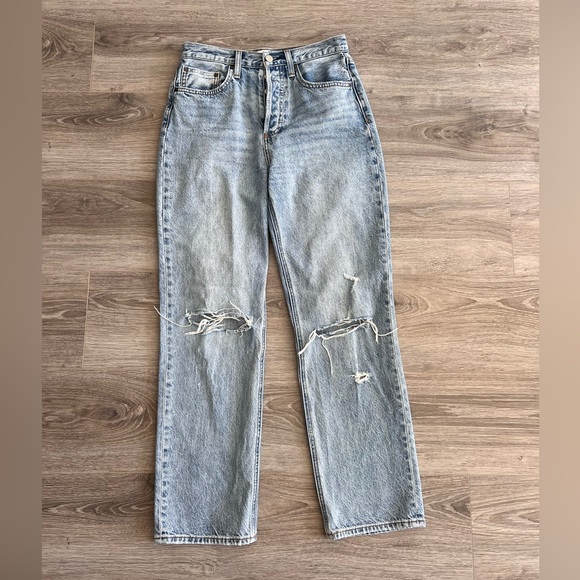 Denim Forum Joni High Rise Loose Jeans 29Lx25W - Picture 7 of 8